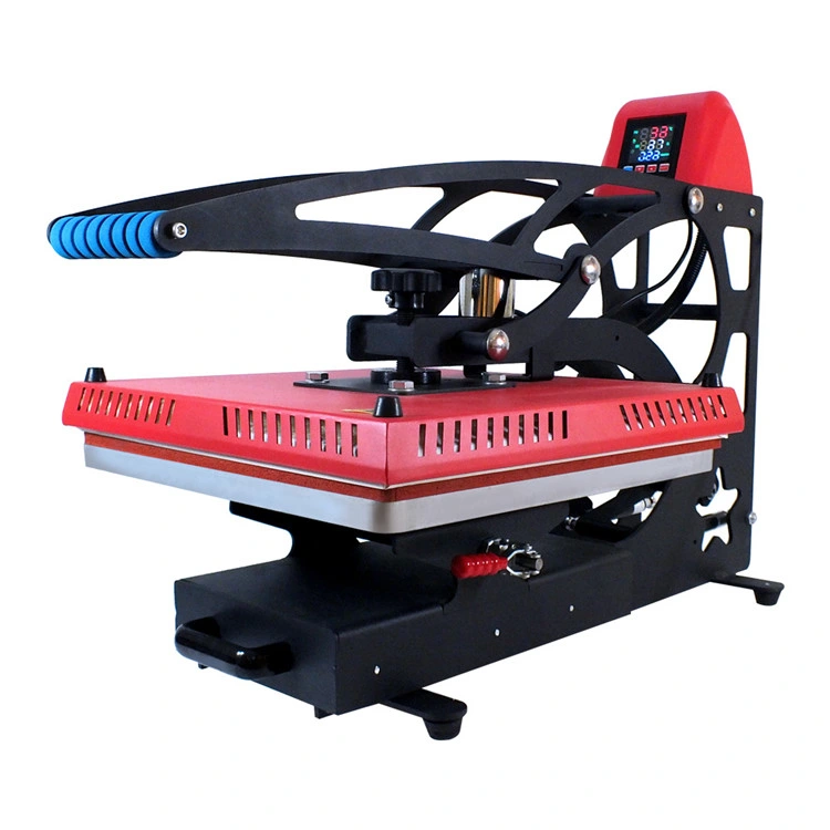 Auto-Open Magnetic Heat Press with Drawer 38X38cm T-Shirt Printing Sublimation Transfer Machine