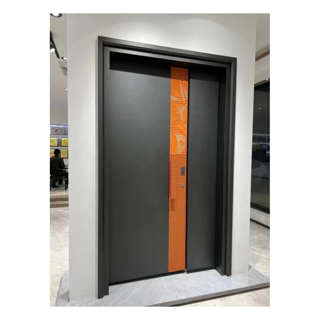 Steel Security Door Main Entry Entrance Front Doors Design for Residentialy Exterior Others Door for Houses