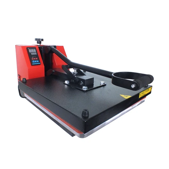 Wholesale Manual Hand Flat Heat Press Machine for T-Shirt Sublimation Printing 38X38cm